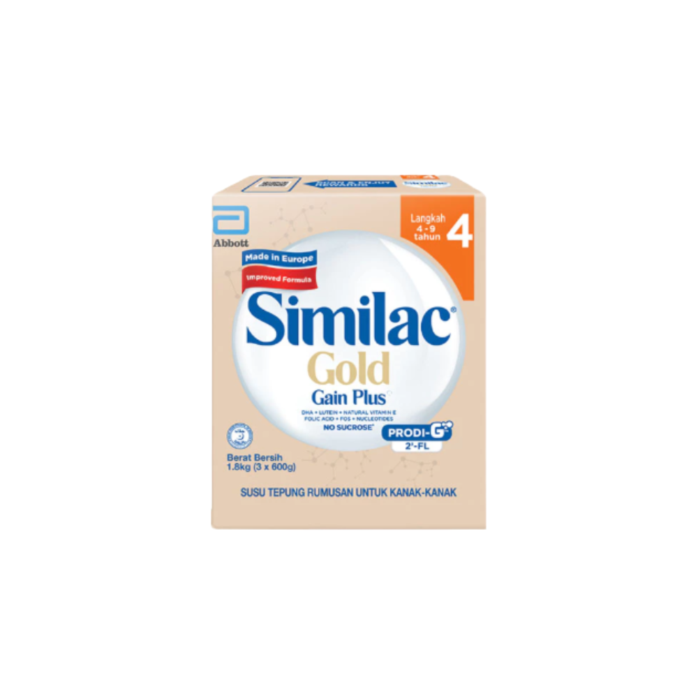 SIMILAC GAIN KID GOLD 2FL STEP 4 1.8KG 2S
