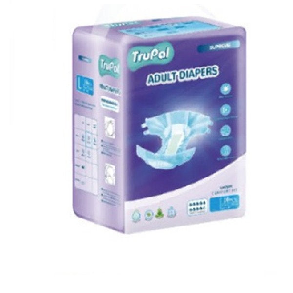 TRUPAL ADULT DIAPERS SUPREME M 10S