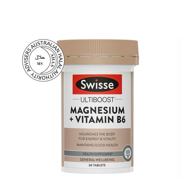 SWISSE ULTIBOOST MAGNESIUM +VIT B6 60S