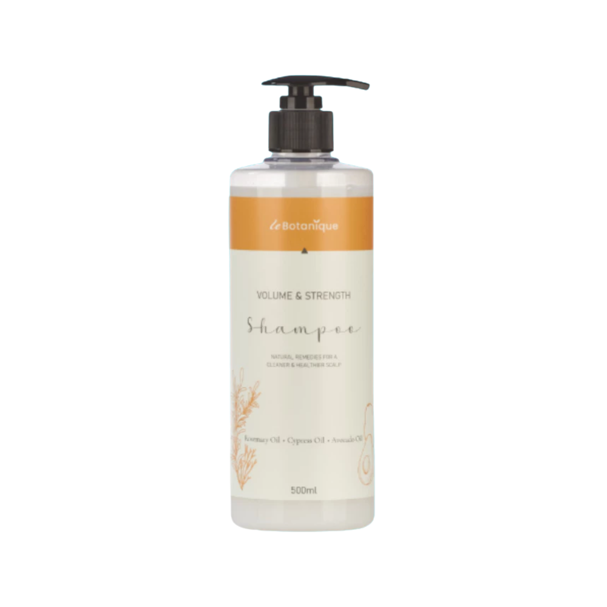 LEBOTANIQUE VOLUME & STRENGTH SHAMPOO 500ML