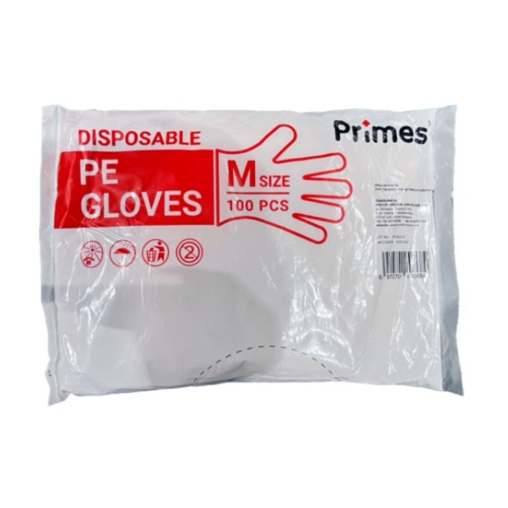 PRIMES PE GLOVES M 100S