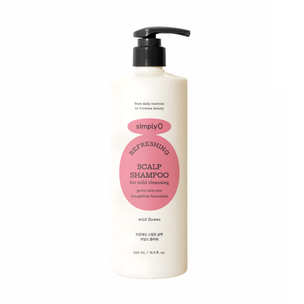 SIMPLY O REFRESHING SCALP SHAMPOO WILD FLOWER 500ML