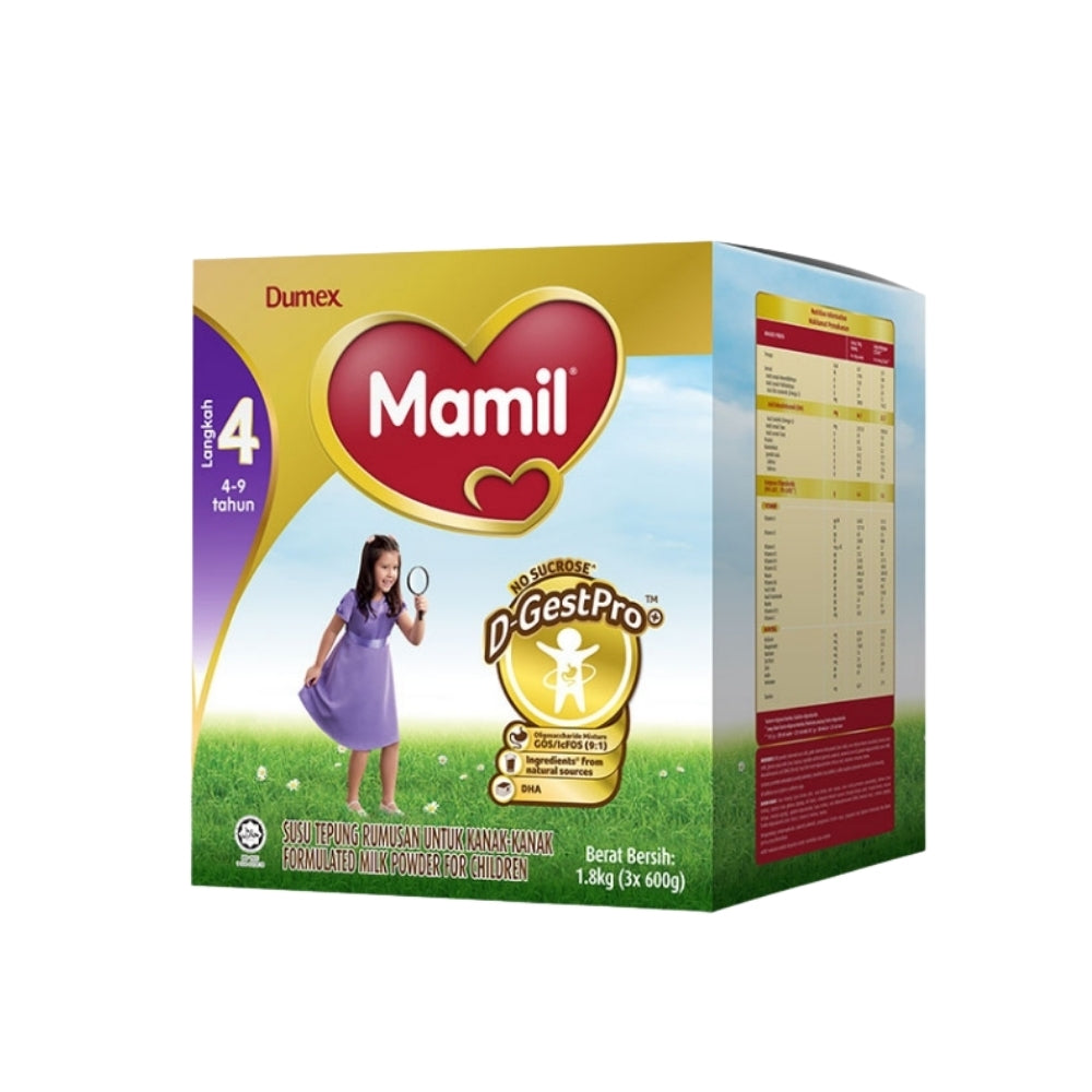 DUMEX MAMIL STEP 4 4-9 YEARS 1.8KG