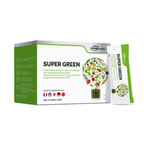 ELDON NUTRITION SUPER GREEN 10G 14S