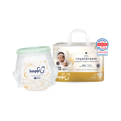 HOPPI ROYAL DREAM PANTS DIAPERS XL 32S