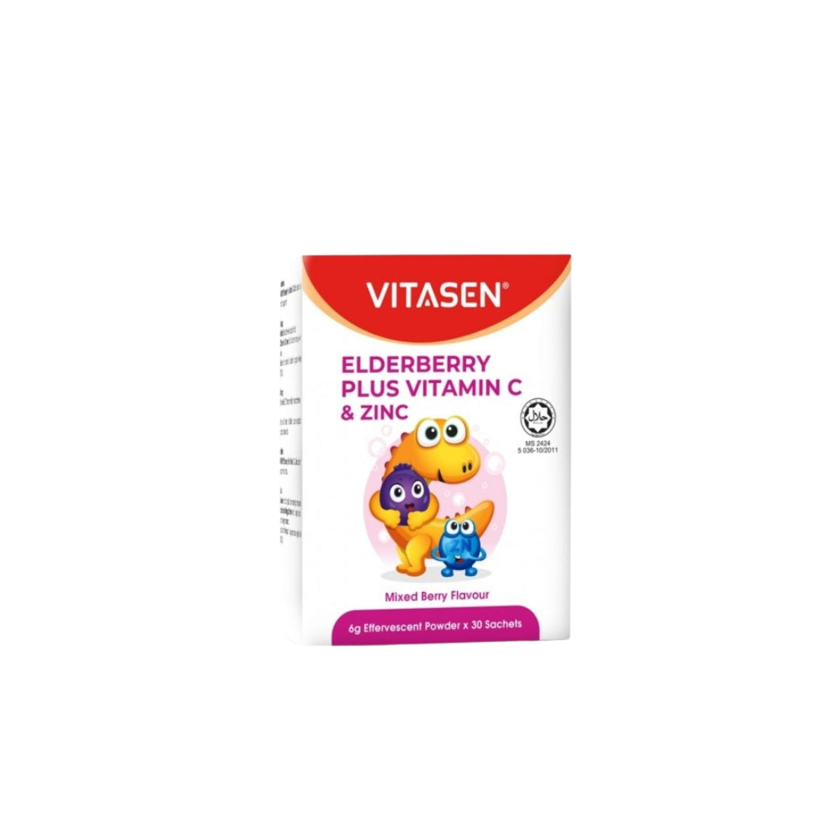 VITASEN ELDERBERRY + C 250MG EFFERVESCENT POWDER 30S
