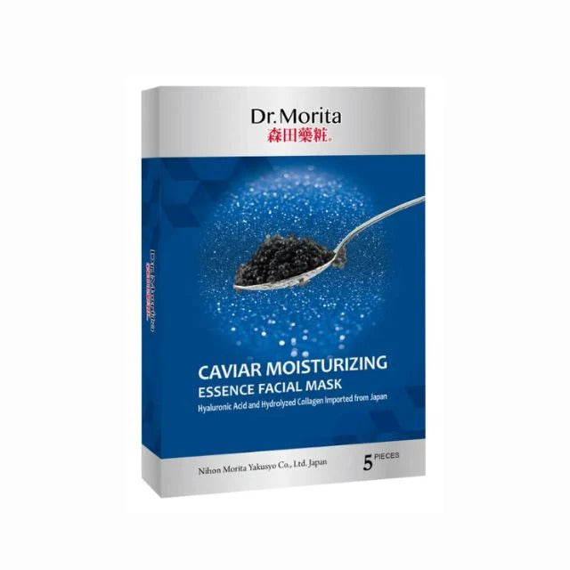 DR MORITA CAVIAR MOISTURIZING ESSENCE FACIAL MASK 5S