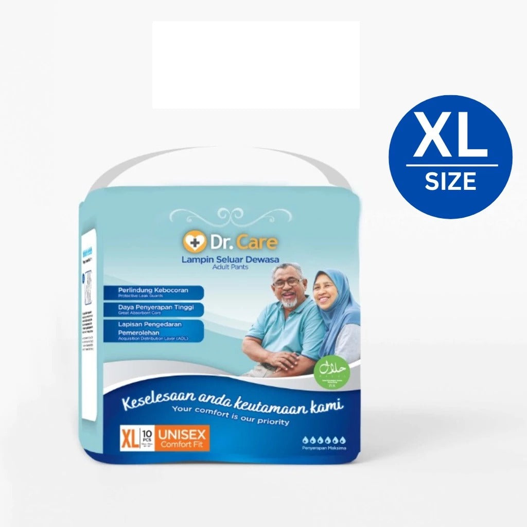 DR CARE PANTS XL 10S X 8