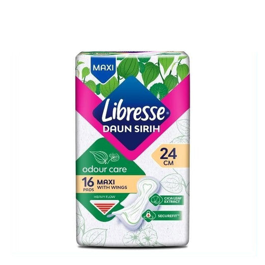 LIBRESSE DAUN SIRIH MAXI 24CM WINGS 16S