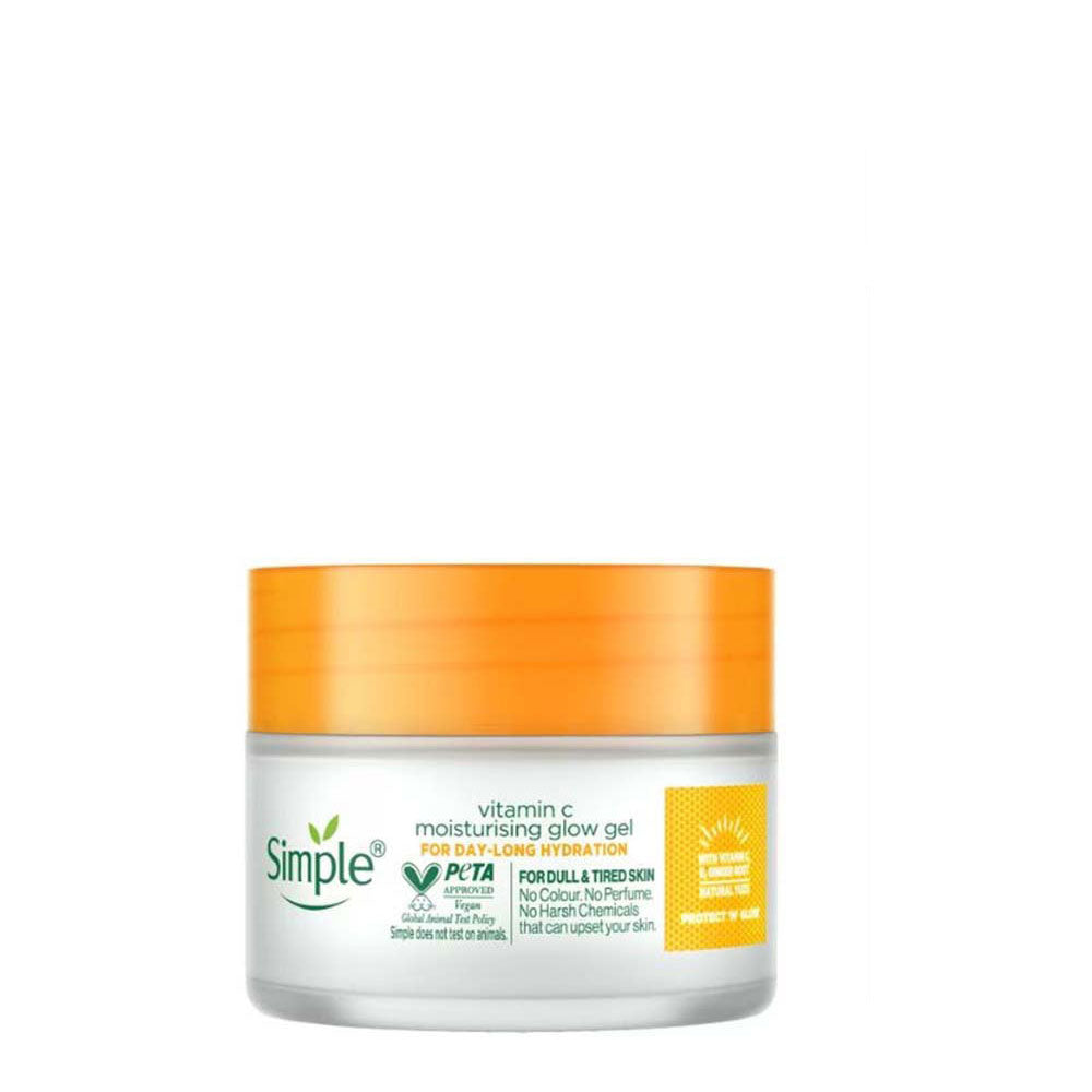 SIMPLE PROTECT 'N' GLOW VITAMIN C MOISTURISING GLOW GEL 40G