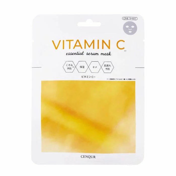 CENQUR VITAMIN C ESSENTIAL SERUM MASK 1S