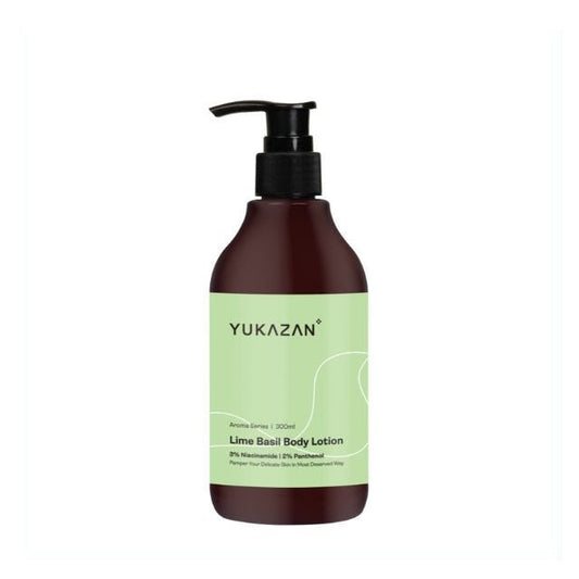YUKAZAN LIME BASIL BODY LOTION 300ML
