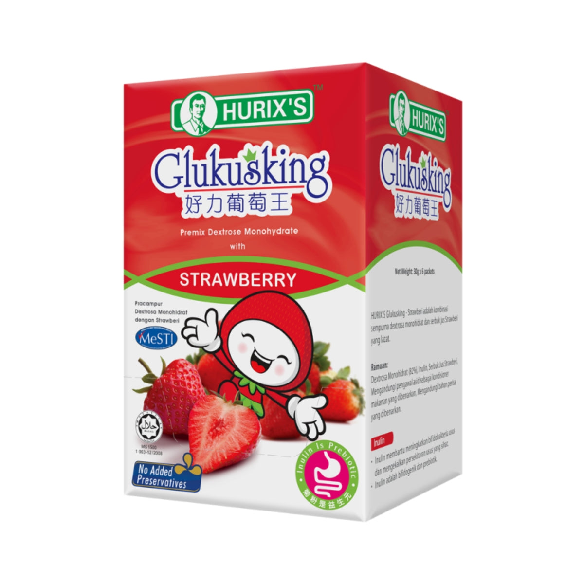 HURIXS GLUKUSKING STRAWBERRY 30G 6S