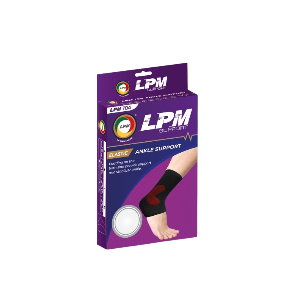 LPM ANKLE SUPPORT 704 SIZE L