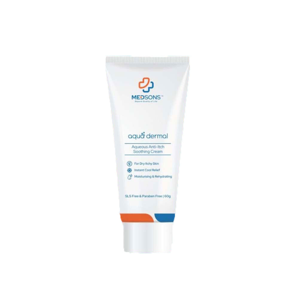 MEDSONS AQUEOUS ANTI-ITCH SOOTHING CREAM 60G