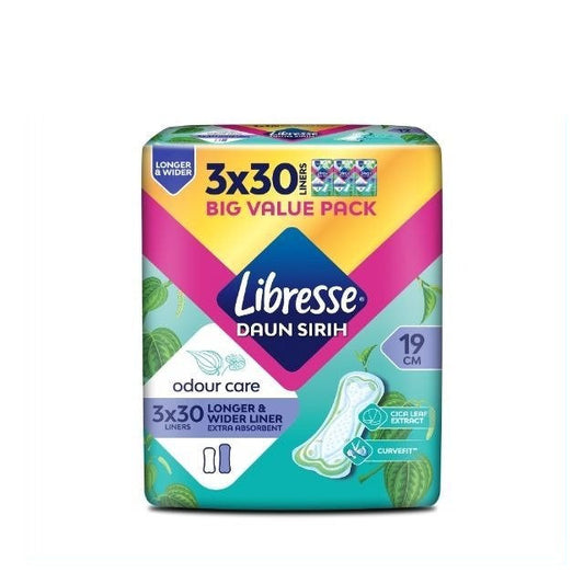 LIBRESSE DAUN LONGER & WIDER LINER 19CM 30SX3