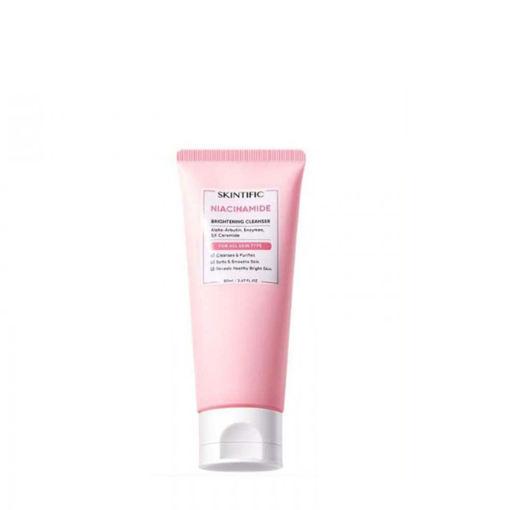SKINTIFIC NIACINAMIDE BRIGHTENING CLEANSER 80ML