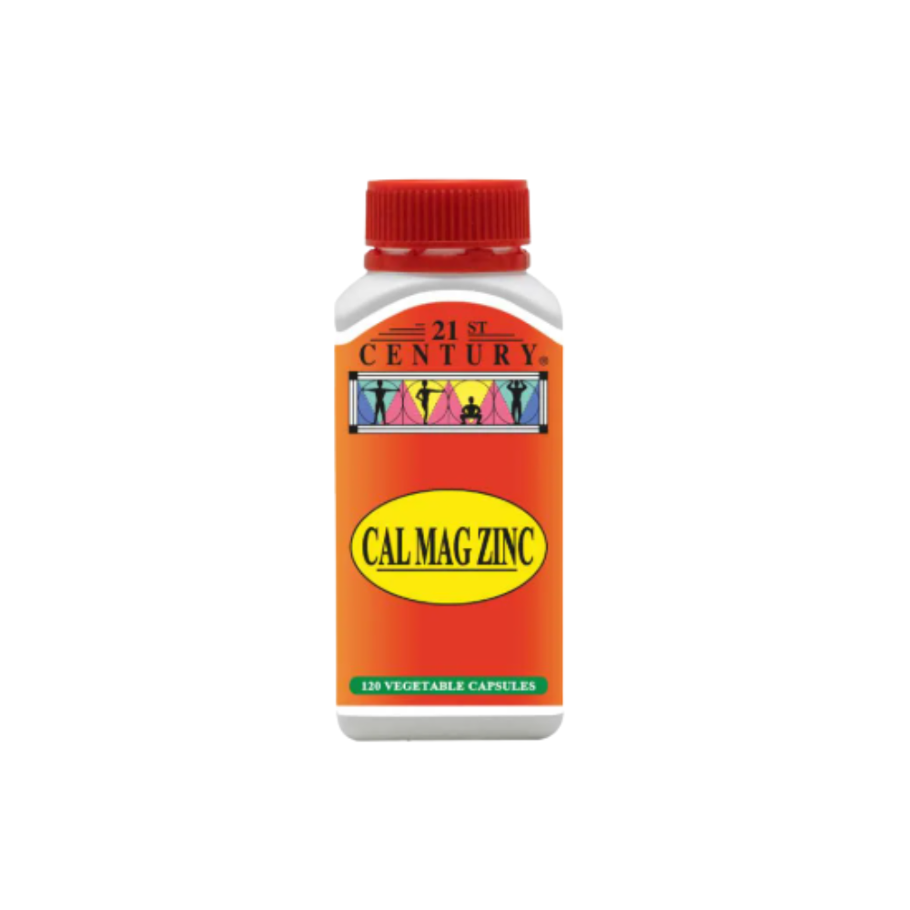 21ST CENTURY CALCIUM MAGNESIUM ZINC 120S