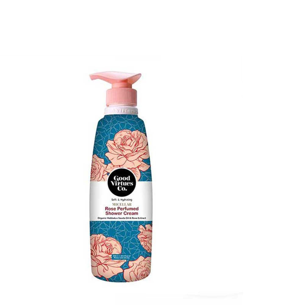 GVC SHOWER CREAM MICELLAR ROSE PERFUMED650ML