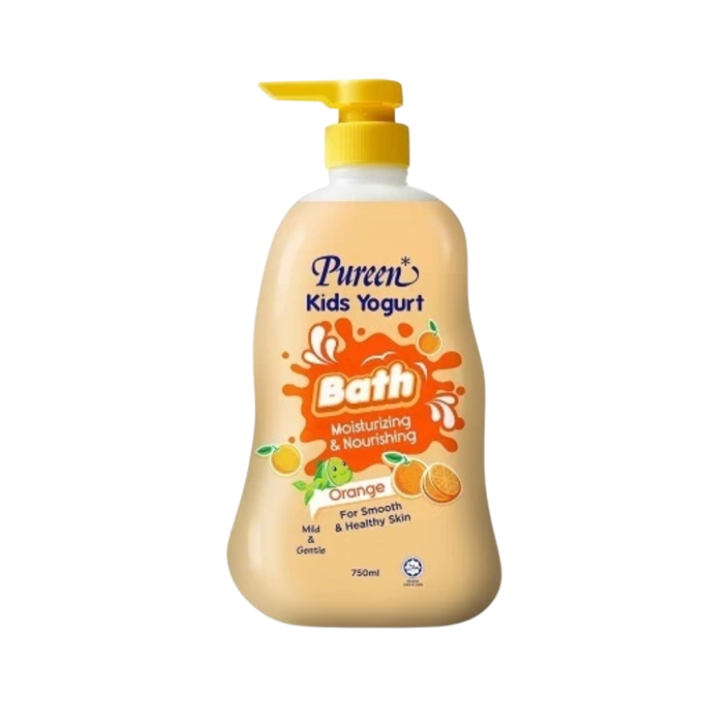 PUREEN KIDS YOGURT BATH (ORANGE) 750ML