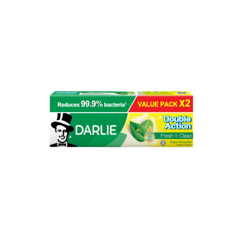 DARLIE TOOTHPASTE DOUBLE ACTION 175G X2
