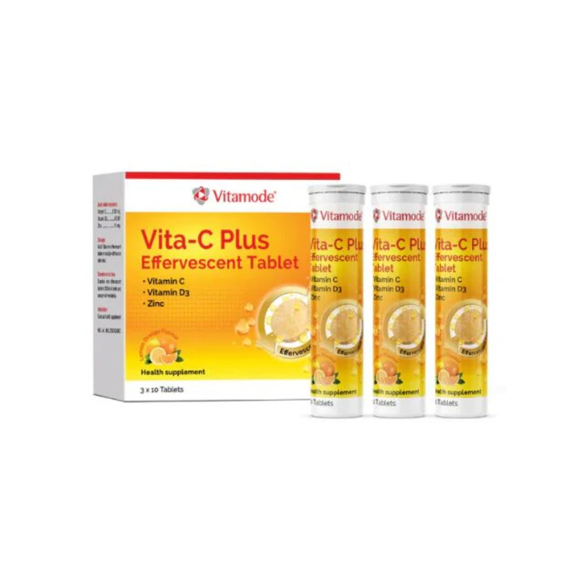 VITAMODE VITA-C PLUS EFFERVESCENT TABLET 10SX3