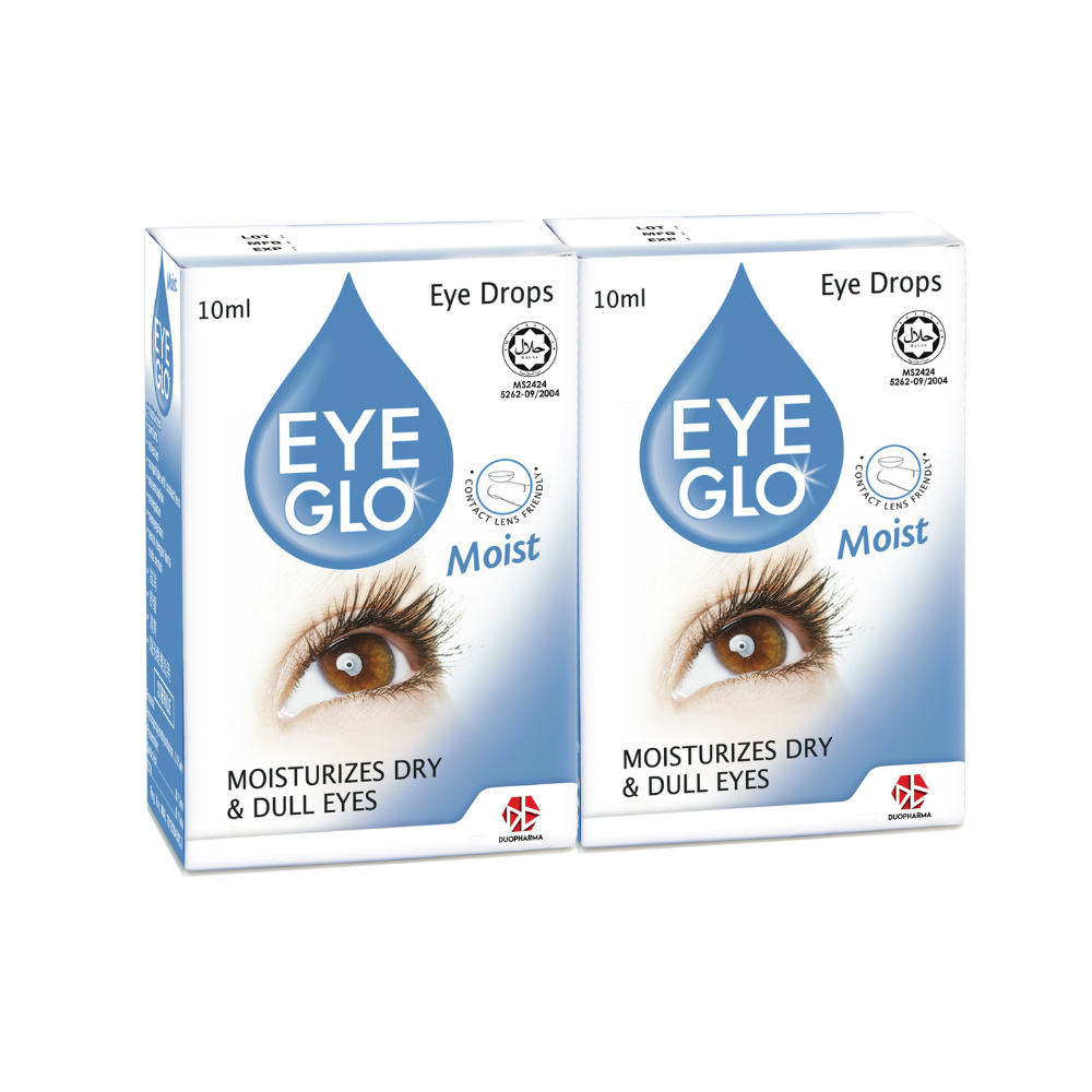 EYE GLO MOIST EYE DROPS 10MLX2 (TP)