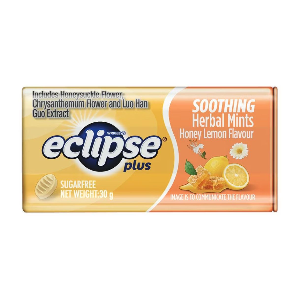 ECLIPSE PLUS MINTS HONEY LEMON