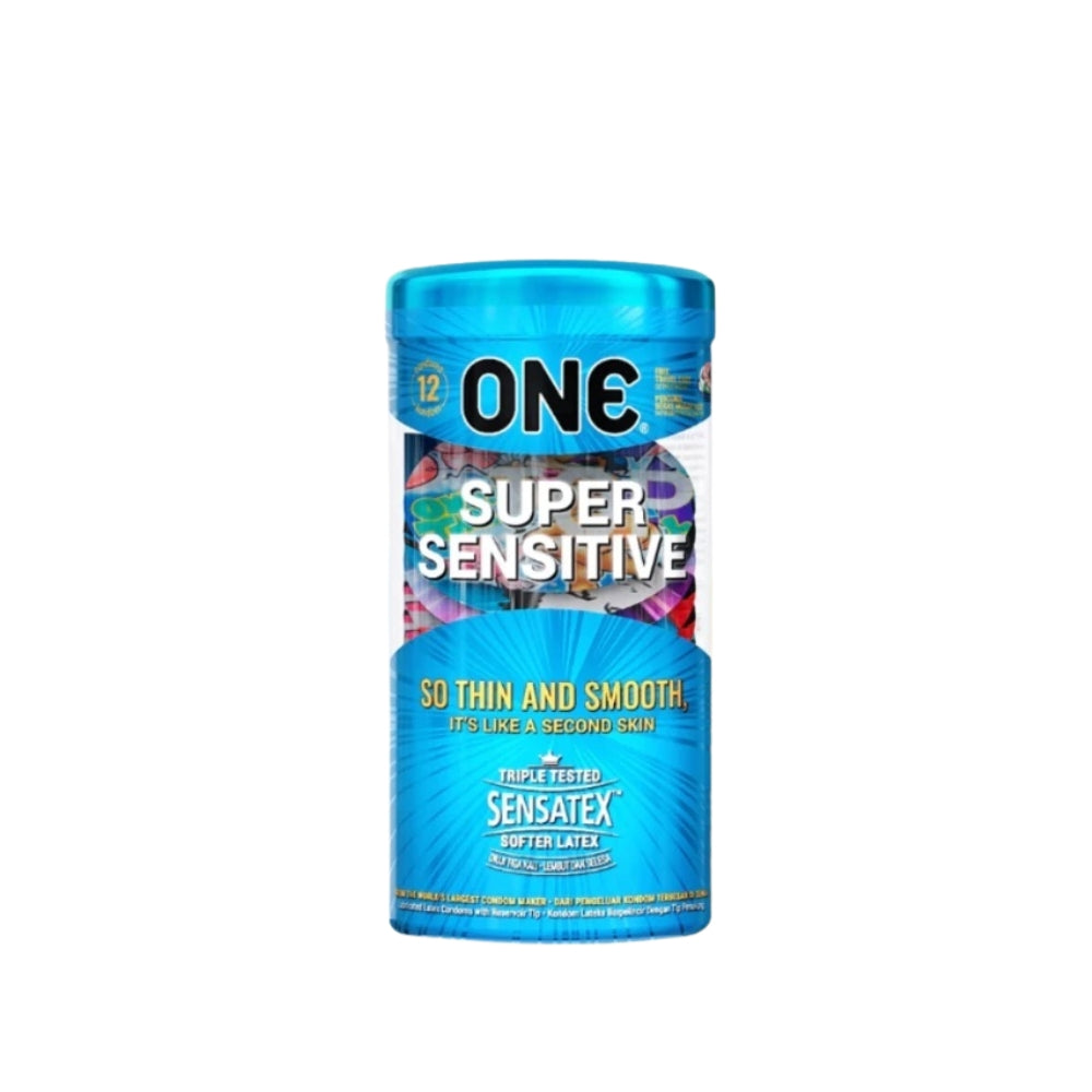 ONE CONDOM SUPER SENSITIVE 12S