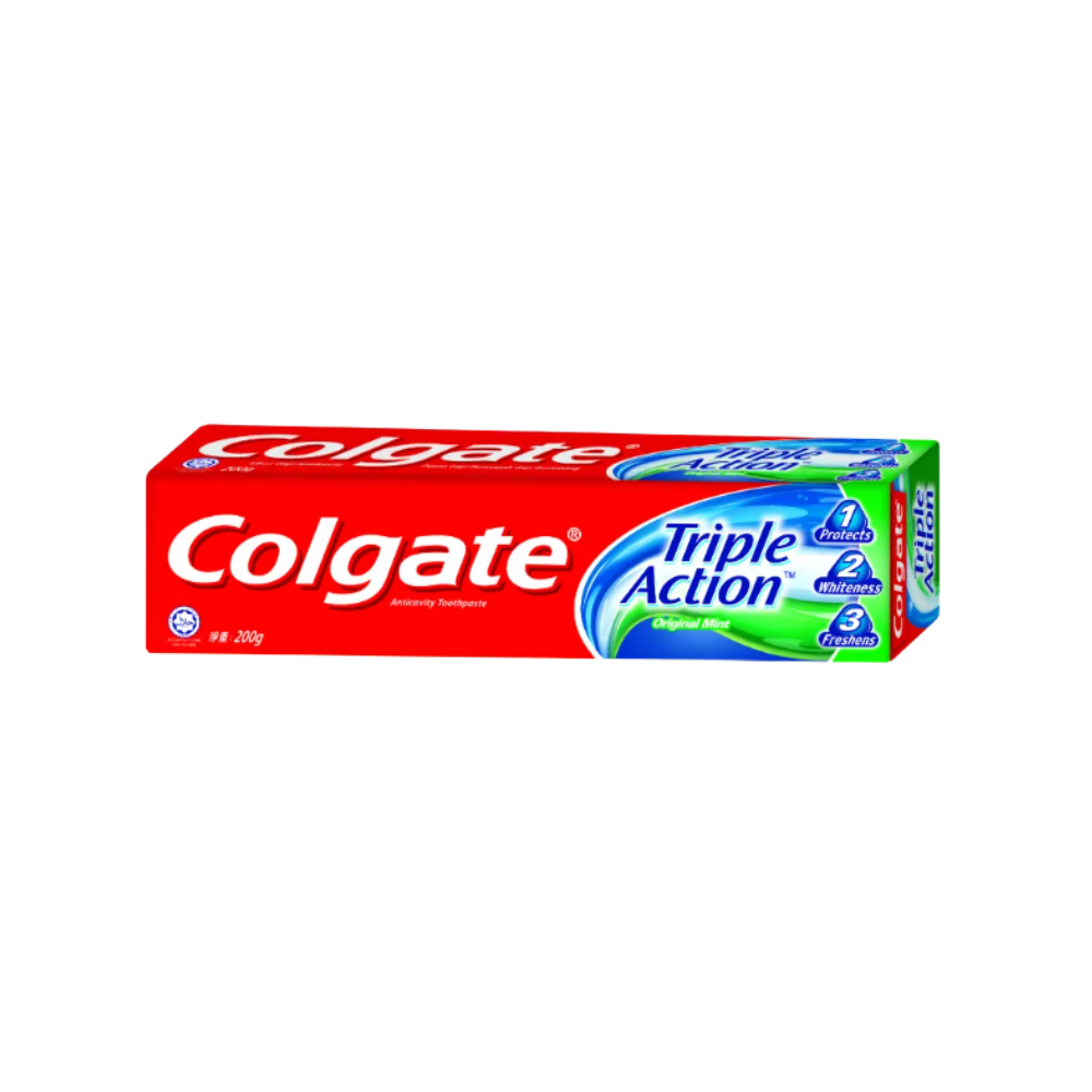 COLGATE TOOTHPASTE TRIPLE ACTION 200G