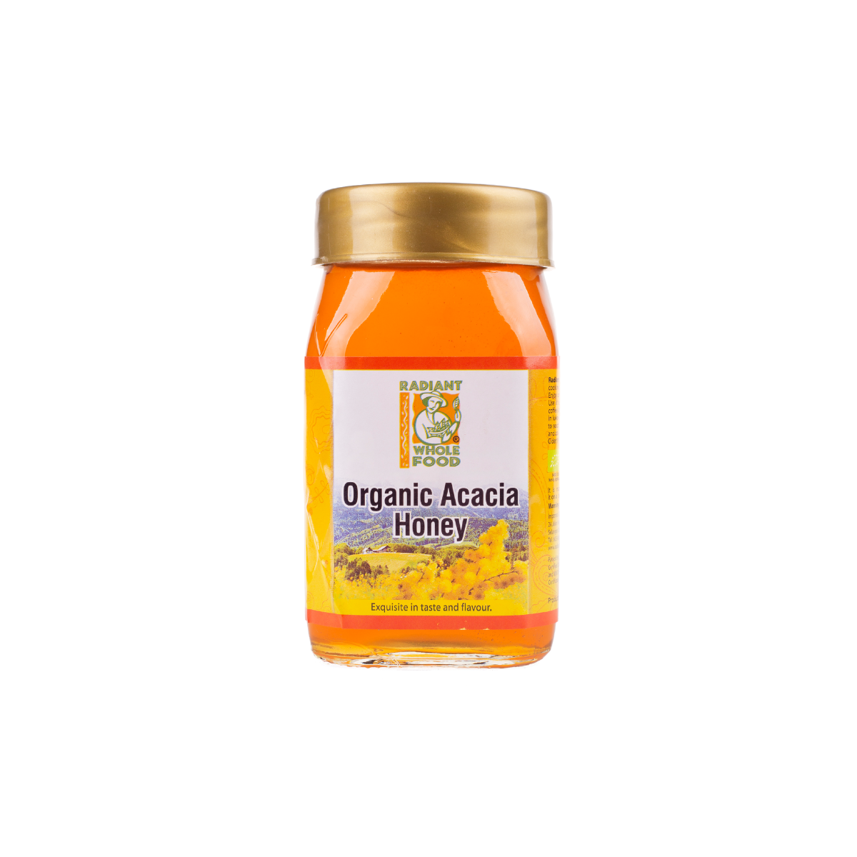 RADIANT ORGANIC ACACIA HONEY 500G