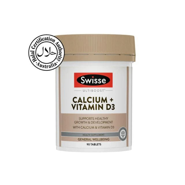 SWISSE ULTIBT CALCIUM + VITAMIN D 90S