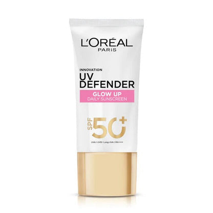 LOREAL UV DEFENDER GLOW UP DAILY SUNSCREEN 50ML