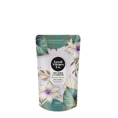 GVC SHOWER CREAM ANTI-AGING & HYDRATINGREFILL 600ML