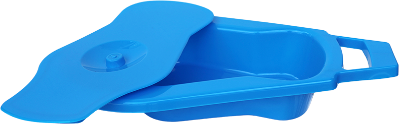 AHC BEDPAN WITH COVER 1000ML 1 SET