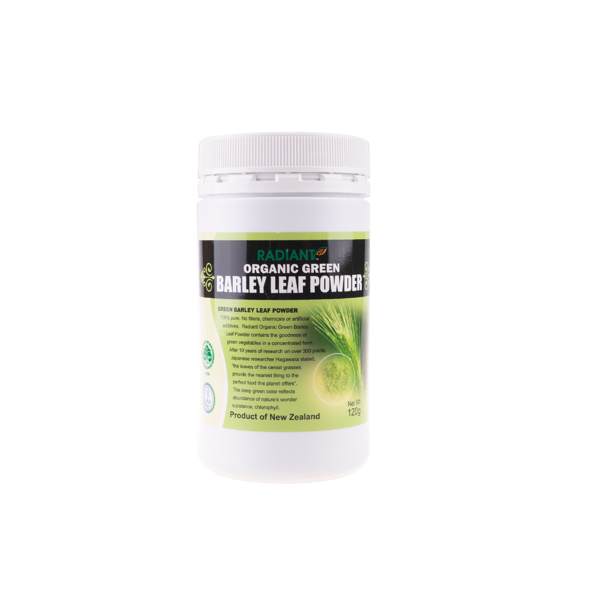 RADIANT BARLEY LEAF POWDER 120G