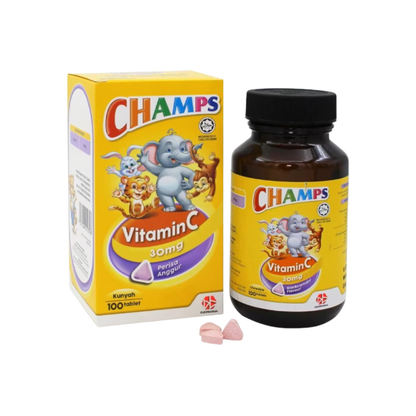 CHAMPS C 30MG CHEW BLACKCURRANT 100SX2