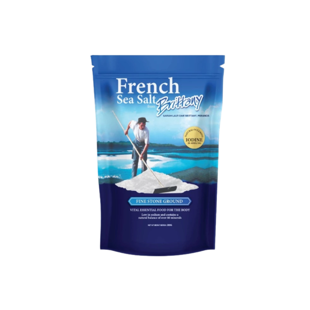 BRITTANY SEA SALT (FINE) 200G