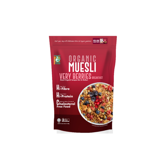 RADIANT ORGANIC BERRIES BREAKFAST 400G