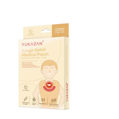 YUKAZAN COUGH RELIEF MEDICAL PATCH CHILDREN 6S