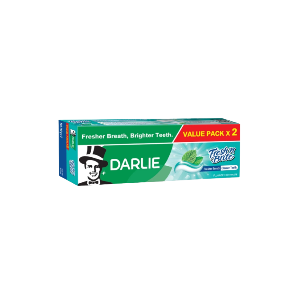 DARLIE TOOTHPASTE FRESH N BRITE 140G 2S
