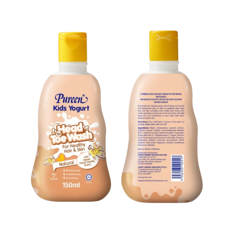 PUREEN YOG HEAD TO WASH 150ML(NATURAL)