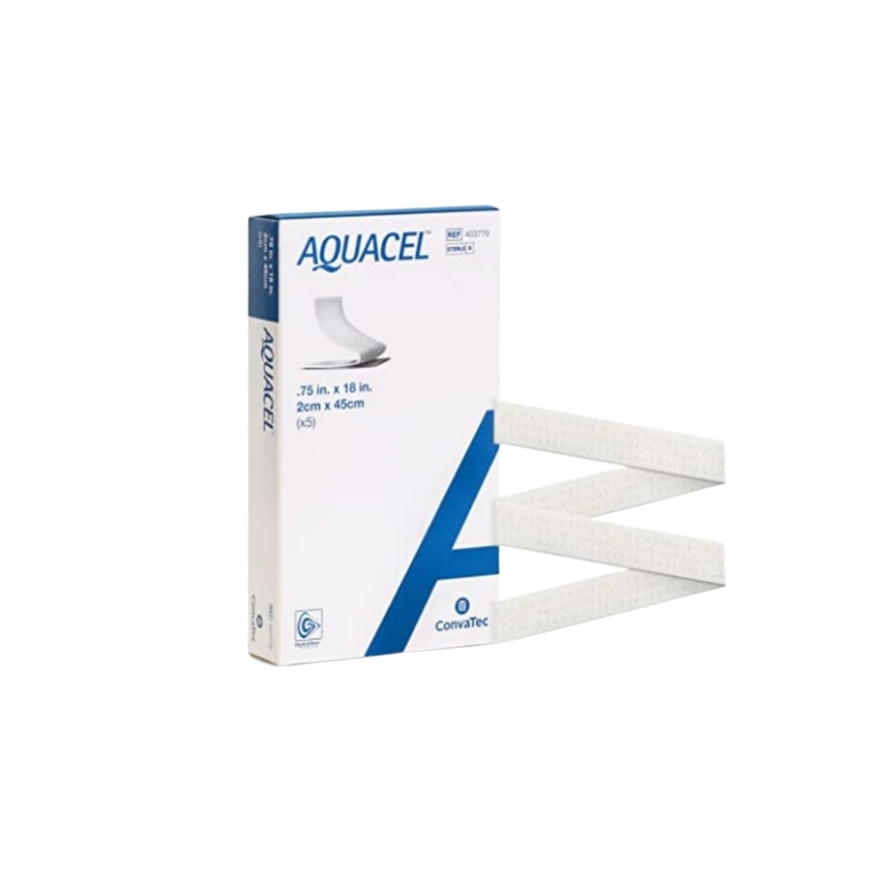 CONVATEC AQUACEL HYDROFIBER DRESSING 2X45CM (403770) 5S
