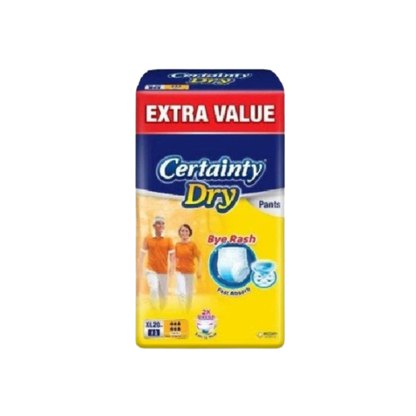 CERTAINTY DRY PANTS JUMBO PACK XL 20S