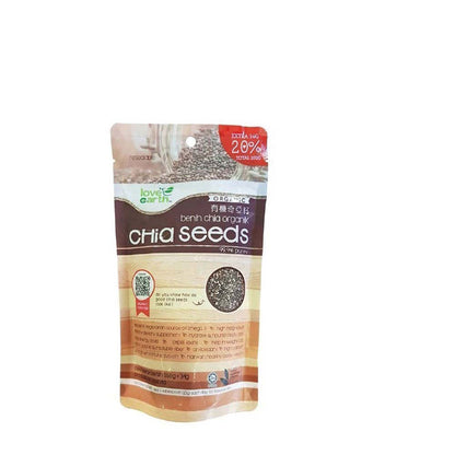 LOVE EARTH ORGANIC CHIA SEEDS 168G EXTRA 20% (202G)