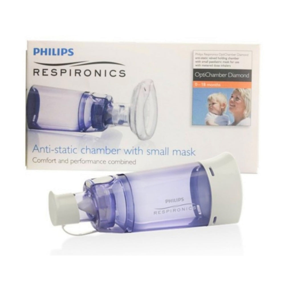 PHILIPS RESPIRONICS OPTICHAMBER WITH SMALL MASK (0-18MOS)