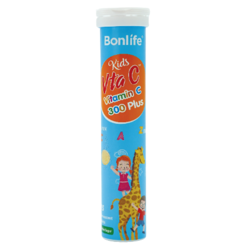 BONLIFE KIDS VTA C 300MG EFFERVESCENT 15S