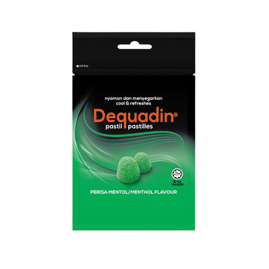 DEQUADIN PASTILLES MENTHOL 20G