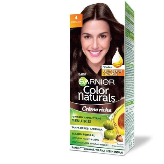 GARNIER COLOR NATURALS CREAM 4 BROWN