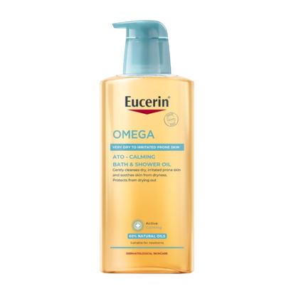 EUCERIN OMEGA ATO - CLAMING BATH & SHOWER OIL 400ML